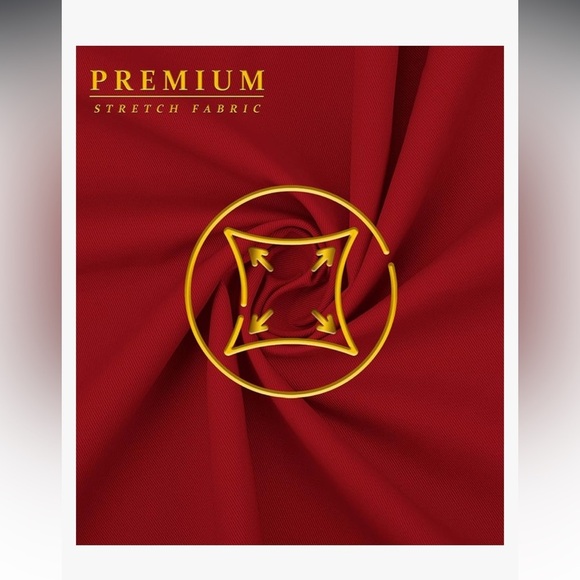 Hybrid & Company Women's Butt Lift Stretch Denim Jeans RED size 13 - Picture 3 of 9